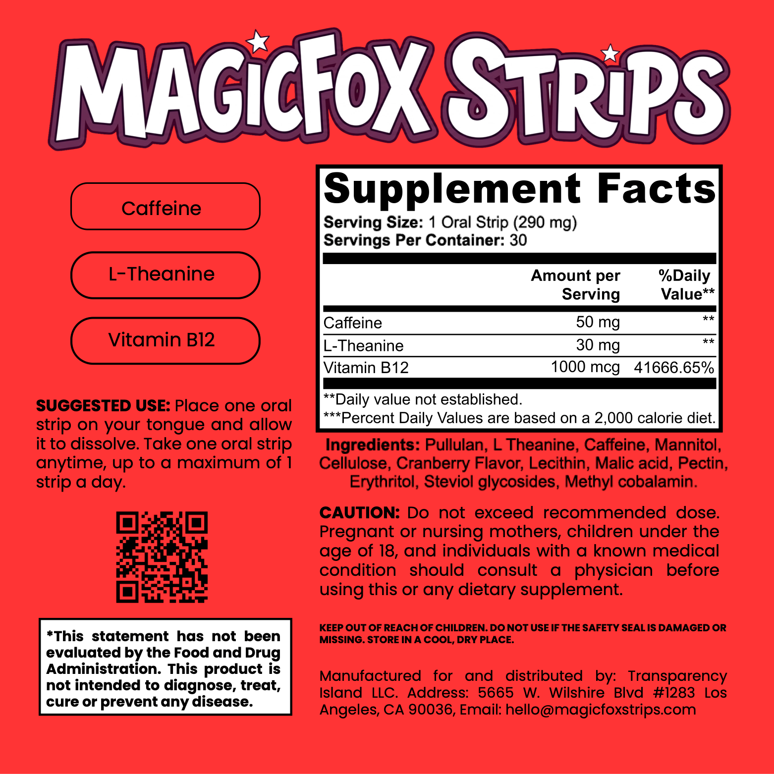 MagicFox Energy Strips – 1 Pack